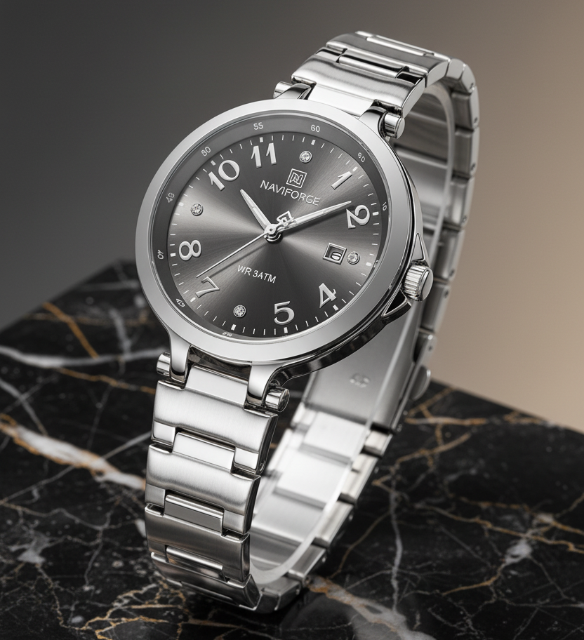 Naviforce Silver Aura