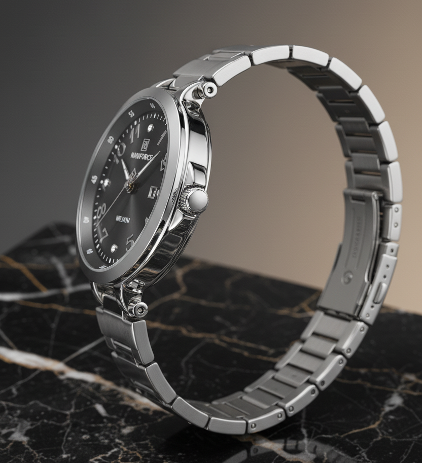 Naviforce Silver Aura