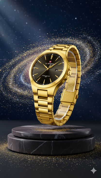 Naviforce Eclipse Gold