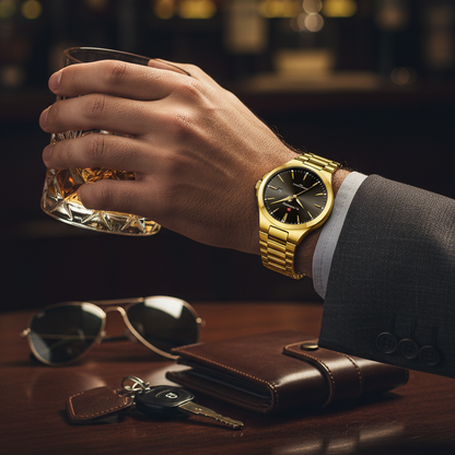 Naviforce Eclipse Gold