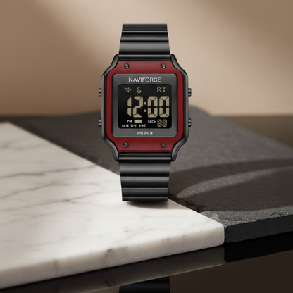 Naviforce Bold Square Digital